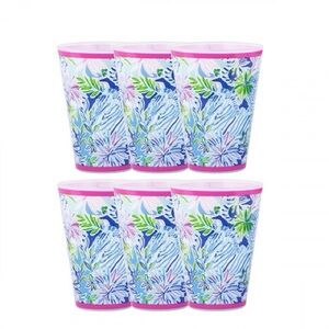 NWT Lilly Pulitzer Pool Cups in Lion Around